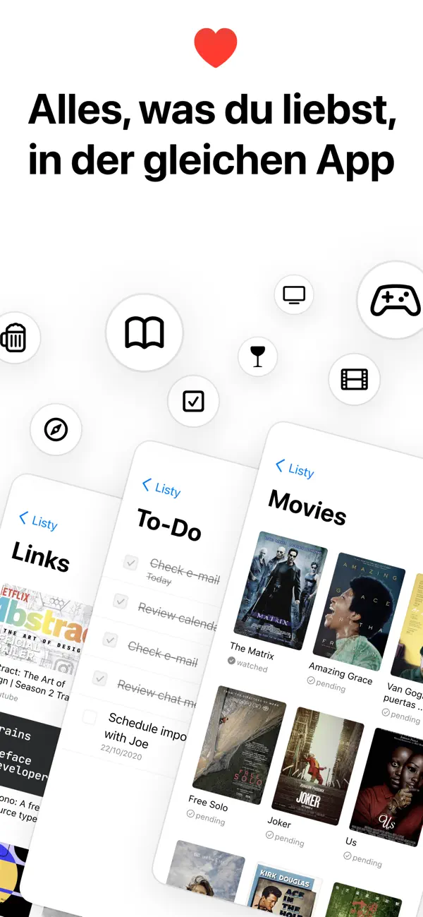 Listy App Screenshot 3